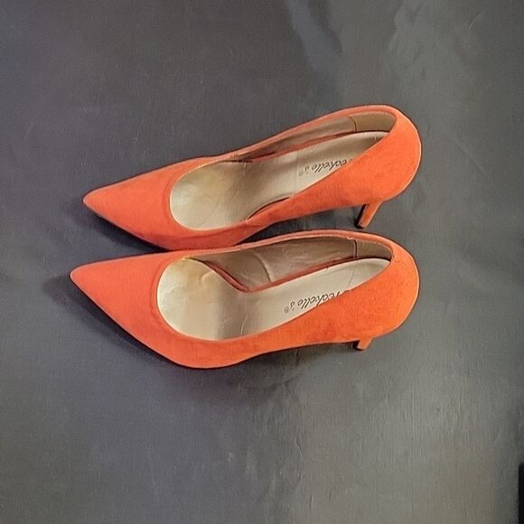 BRECKELLES LUDIA-11 POINTED TOE HIGH HEEL STILETTOS PUMP - Picture 7 of 16